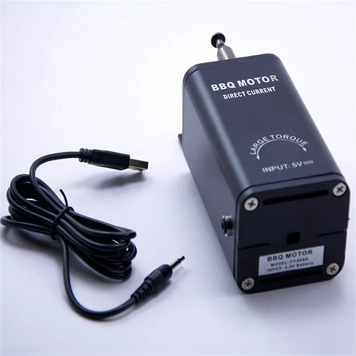 BBQEXPERT มั่นใจคุณภาพ DIY Braai Roaster Spit มอเตอร์ 5V สำหรับ Rotisserie มอเตอร์ Spit Roast มอเตอร์สำหรับขาย FD609D