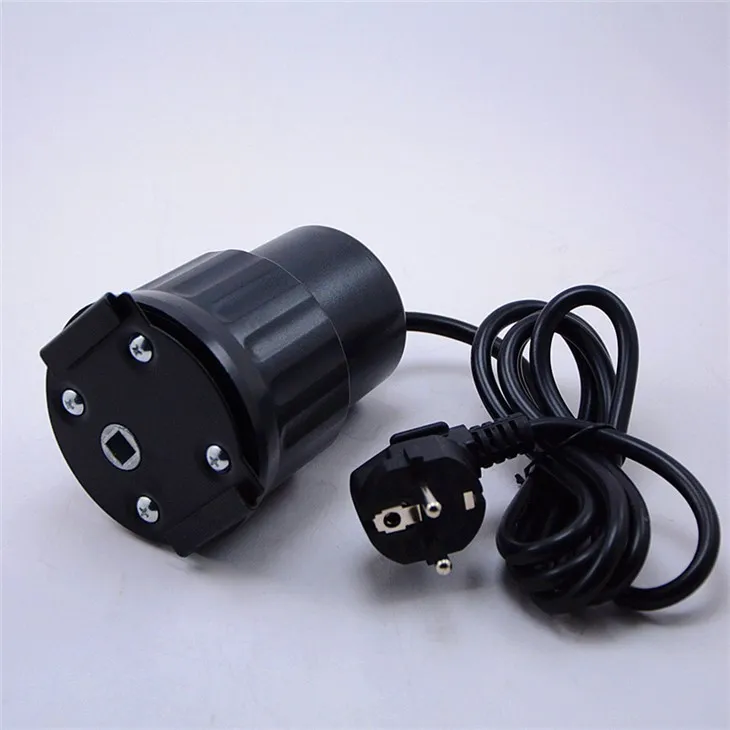 มอเตอร์ย่างบาร์บีคิว AC สีดำ